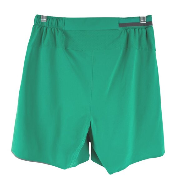 Lululemon Surge Linerless‎ Short 6" Mens Medium Green Athletic Workout SS-1998 - Picture 3 of 8